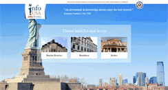 Desktop Screenshot of infousa.sk